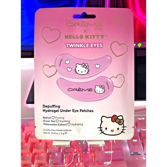 Other - The Creme Shop x Sanrio Hello Kitty Twinkle Eyes Depuffing Under Eye Patches